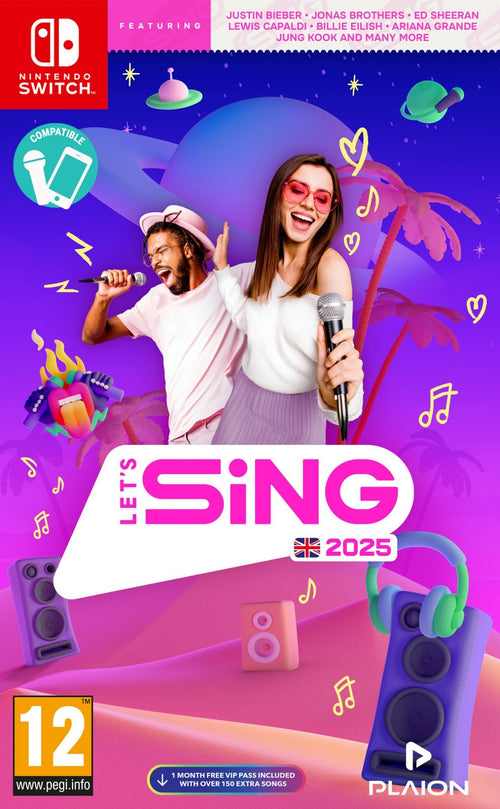 Let’s Sing 2025 Musikspil - Nintendo Switch