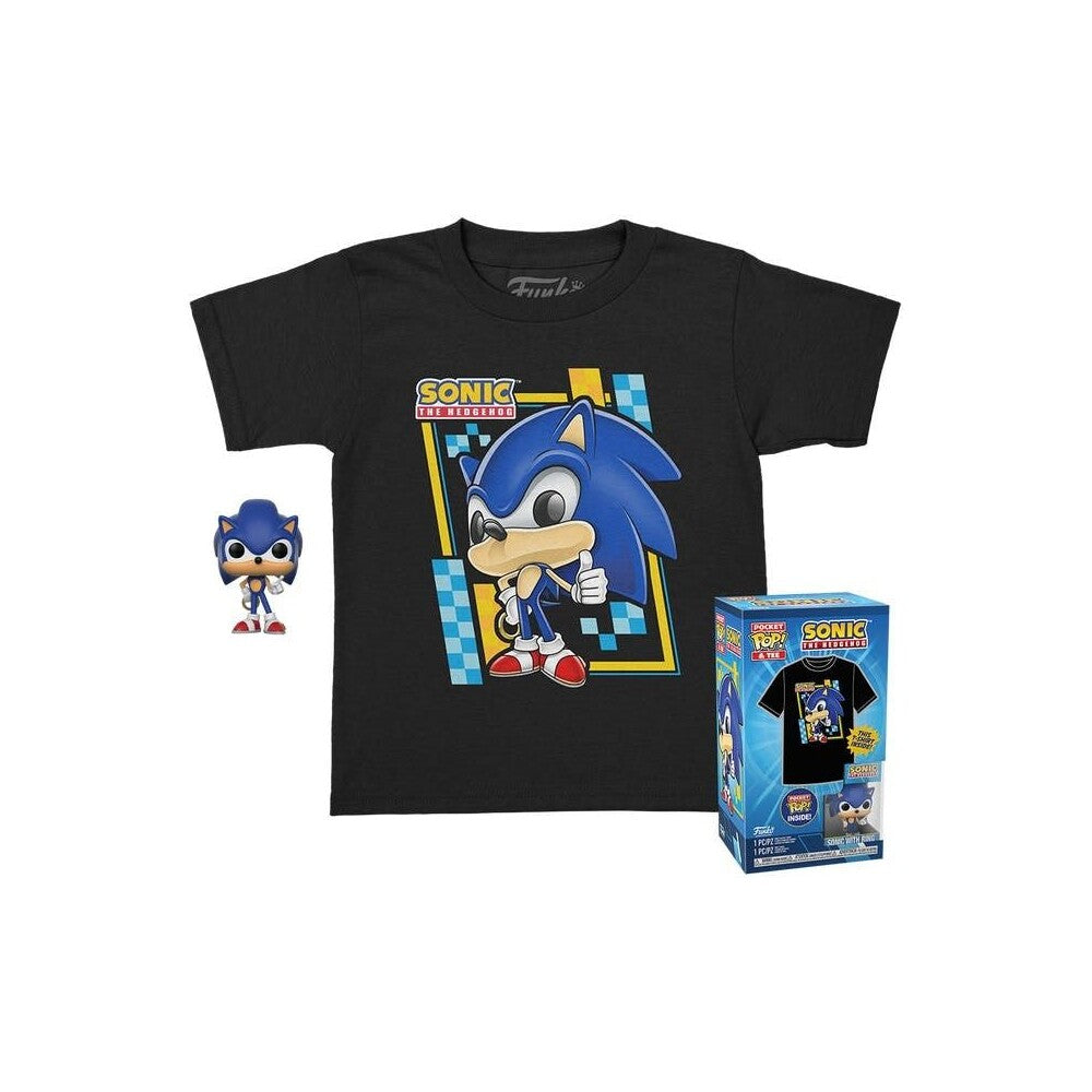 Funko Pop! &amp; Barntröja: Sonic M