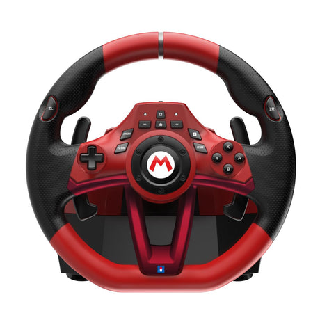 HORI - Mario Kart Racing Wheel Pro DELUXE - Red - 11 inches (28 cm) HORI
