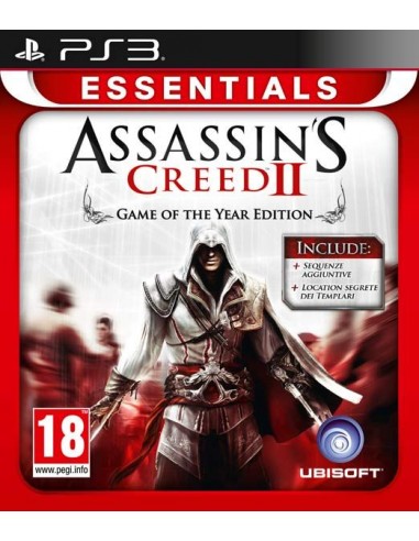 Assassin's Creed 2 Game of the Year (Essentials) (Spanish cover) – PlayStation 3