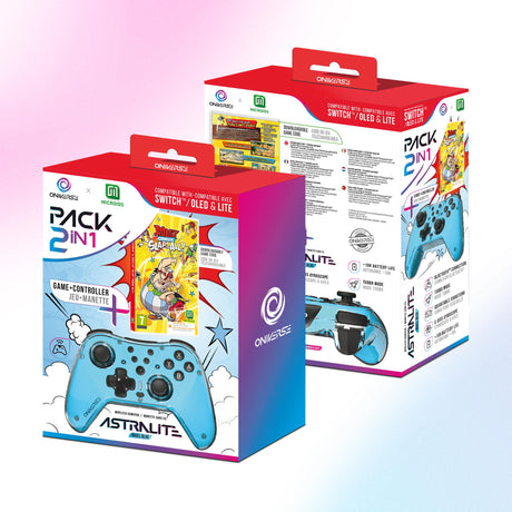 Oniverse Astralite controller + Asterix et Obelix Slap them all! (Code in Box) ONIVERSE