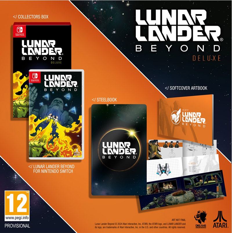 Lunar Lander: Beyond – Deluxe Edition – Nintendo Switch – spillets udgave
