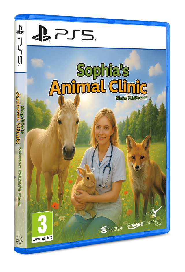 Sophia's Animal Clinic - Mission Wildlife Park – PS5 – omslag