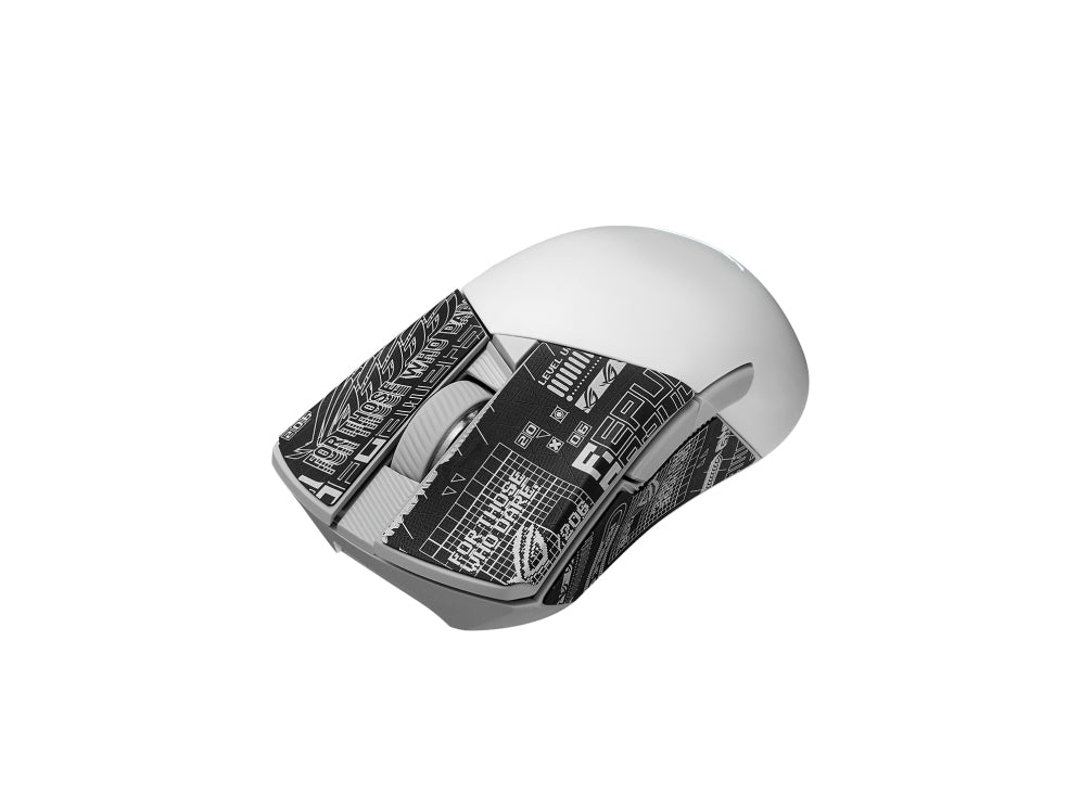 ASUS ROG Gladius III Trådlös AimPoint Moonlight White Gaming Mus