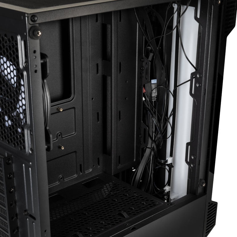 Kolink Inspire Series K10 Midi-Tower ARGB Gaming Case - Svart Fönster