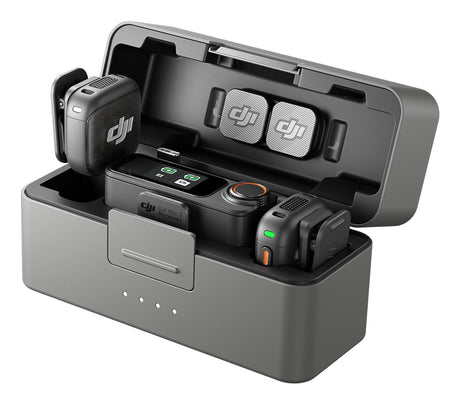 DJI - Mic 3 Wireless Microphone System (2 TX + 1 RX + Charging Case) DJI