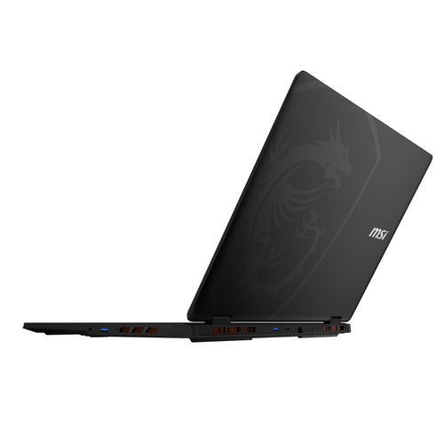 MSI Crosshair A18 HX A8WFKG-044FR – åbent låg fra anden vinkel