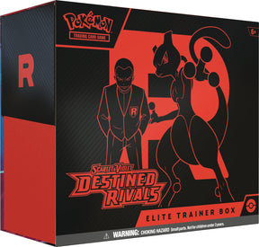 Pokémon TCG Destined Rivals – engelsk Elite Trainer Box med Team Rocket-motiv