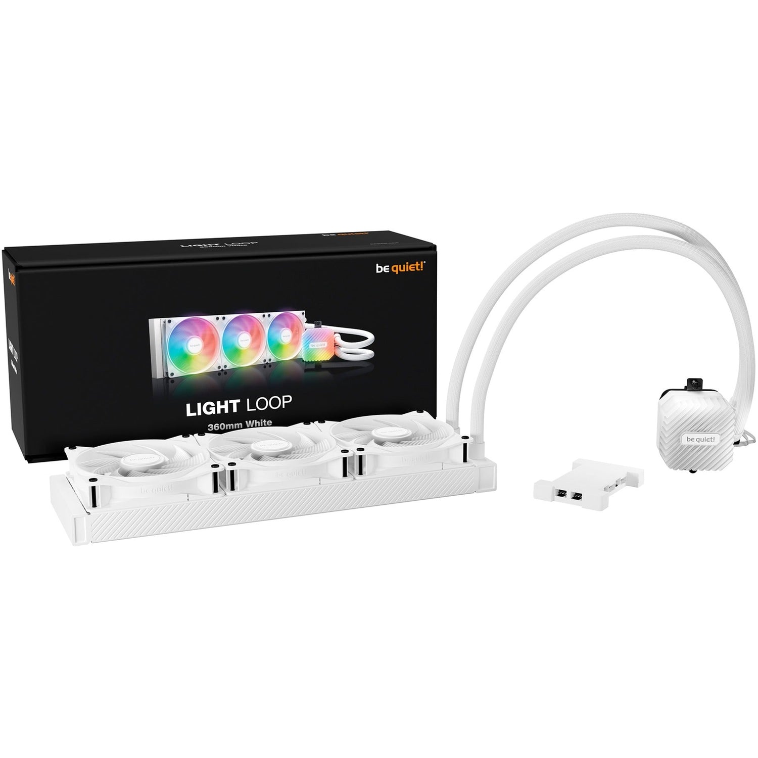 be quiet! Light Loop 360mm white, water cooling (white) Be quiet
