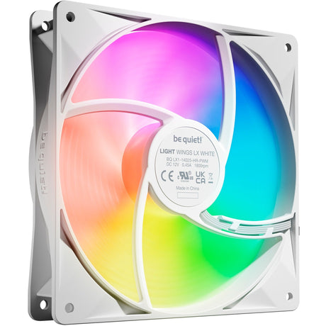 be quiet! Light Wings LX 140mm PWM high-speed White Triple Pack, case fan (white, pack of 3) Be quiet