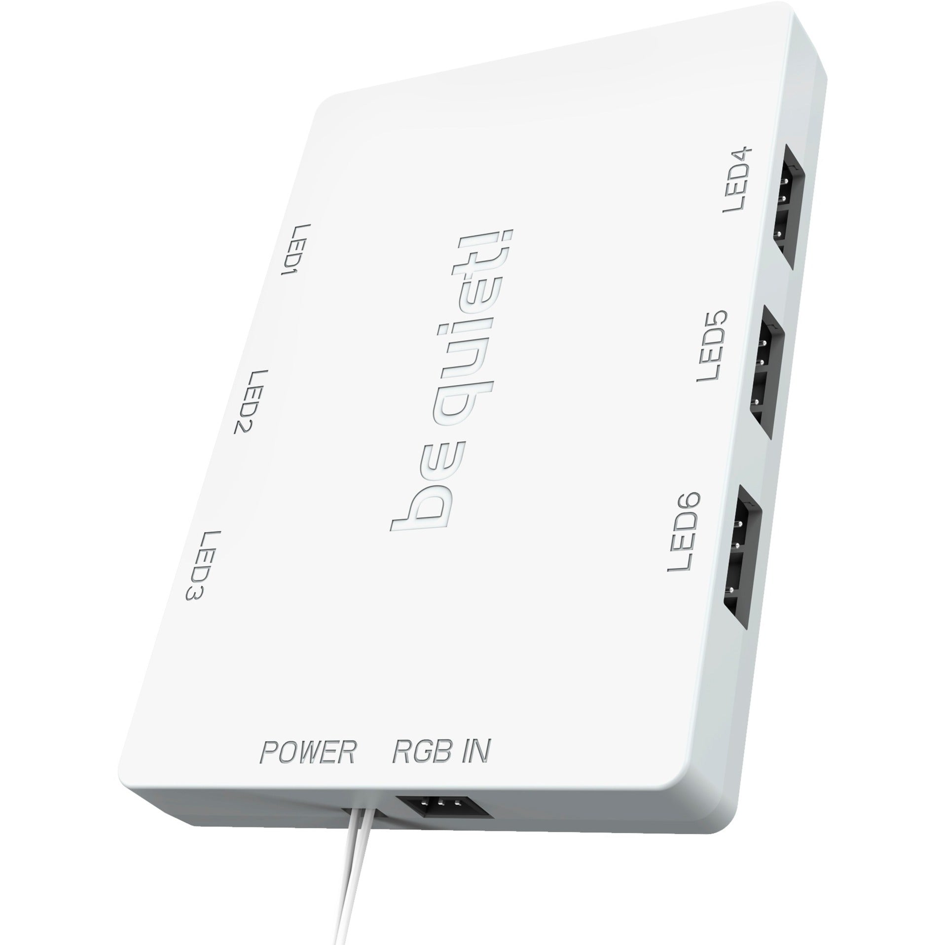 be quiet! Light Wings White 140mm PWM Triple Pack, case fan (white, pack of 3, incl. ARGB hub) Be quiet