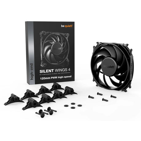 Be quiet! Silent Wings 4 PWM high-speed 120x120x25, case fan (black) Be quiet