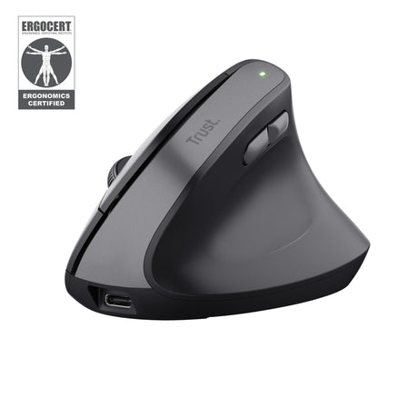 TRUST BAYO II ERGO WIRELESS MOUSE - BLACK TRUST