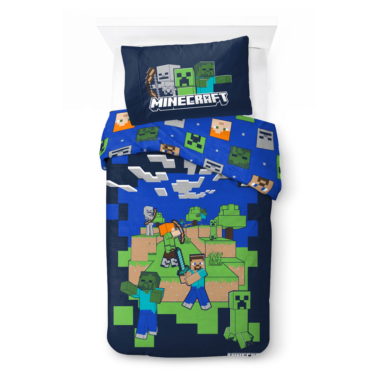 Bed Linen - Adult Size 140 x 200 cm - Minecraft I got your back (1029649) BrandMac