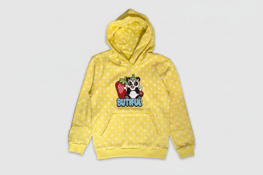 Beduna Butiful Hoodie - Gul