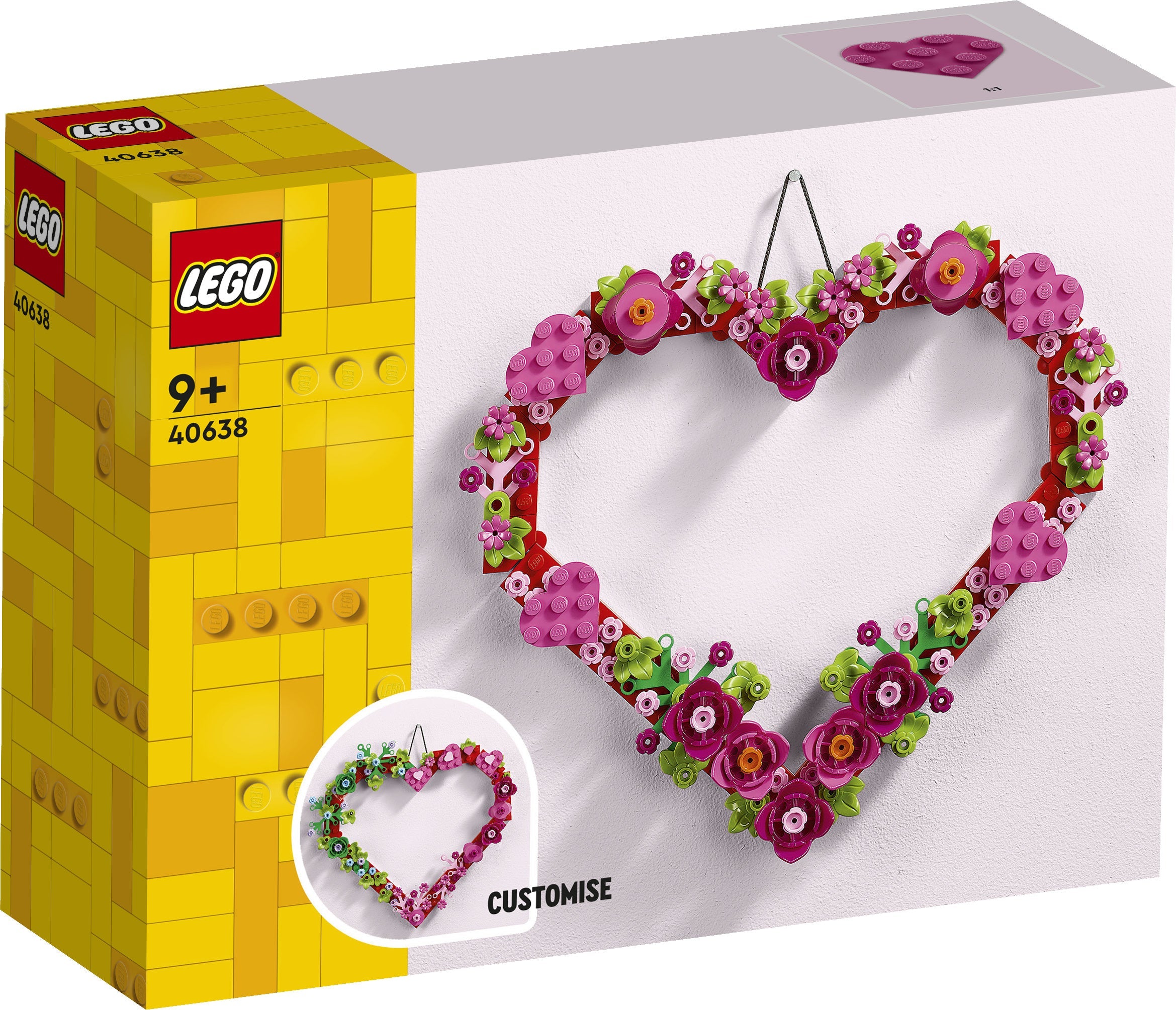 LEGO - Heart Ornament (40638)