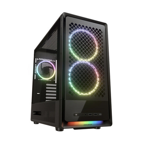 COUGAR DUOAIR RGB kabinet – sort