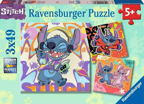 Ravensburger Disney Stitch 3x49 – Puslespil