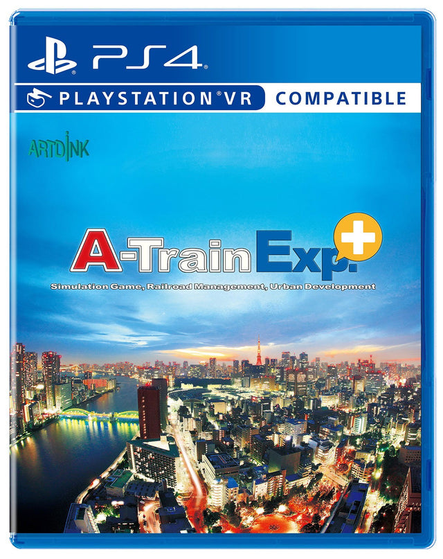 A-Train Exp.+ (Import) – PlayStation 4 – spilomslag