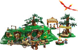 LEGO Icons 10354 – Ringenes Herre: Herredet – bygget Herredet med hobbithul, festområde og figurer