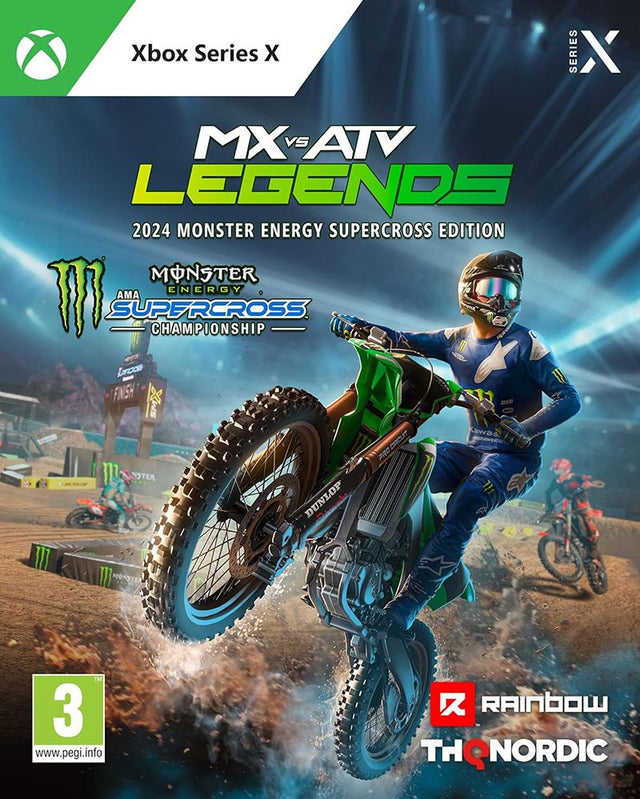 MX vs ATV Legends 2024 – Monster Energy Supercross Edition – Xbox Series X – spilomslag