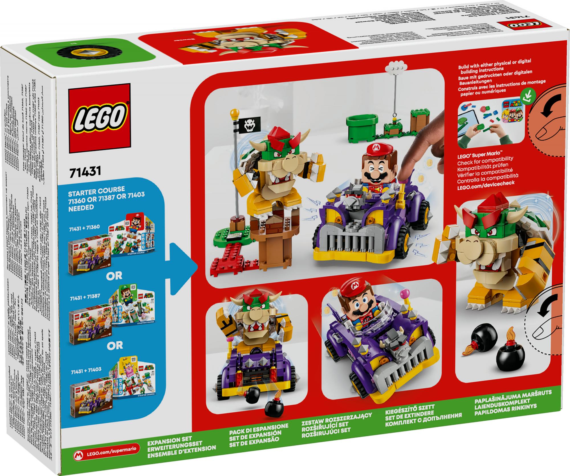 LEGO Super Mario - Bowser&#039;s Muscle Car Expansion Set (71431)