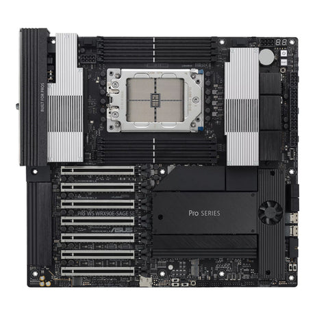 ASUS PRO WS WRX90E-SAGE SE bundkort set lige ovenfra