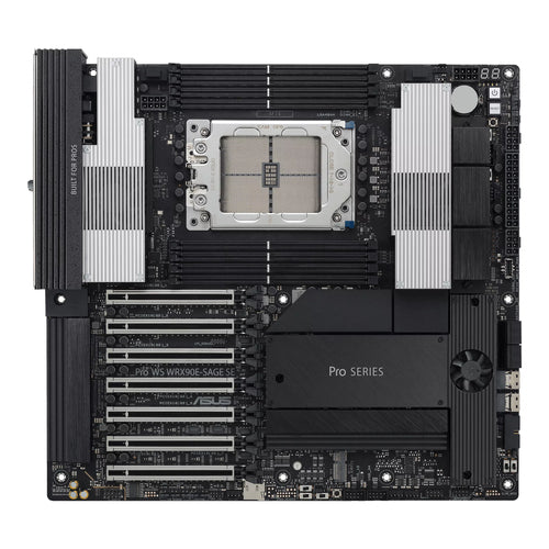 ASUS PRO WS WRX90E-SAGE SE bundkort set lige ovenfra