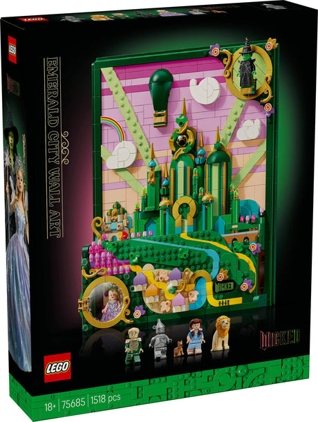 LEGO - Wicked - Emerald City Wall Art (75685) LEGO