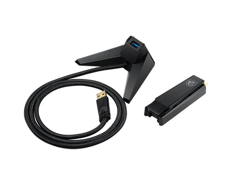 MSI AX1800 – Wi-Fi 6 USB-adapter med holder – holder med kabel
