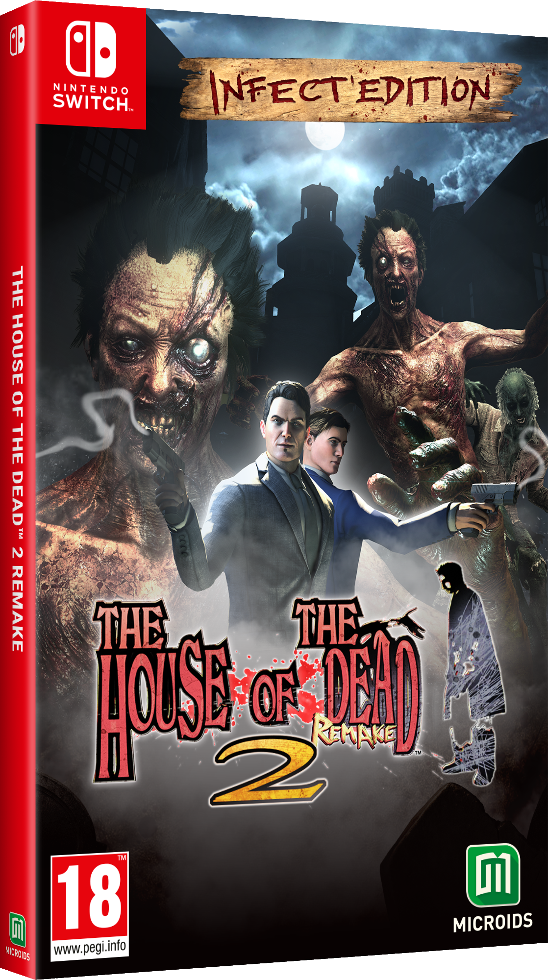 The House of the Dead 2: Remake – Infect’Edition – Nintendo Switch – spilomslag