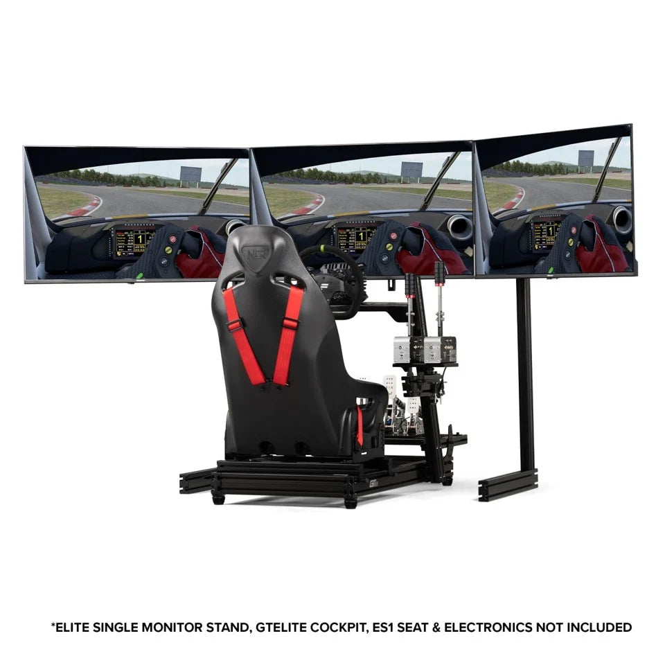 Next Level Racing Elite Fristående Trippeltillägg I Svart.