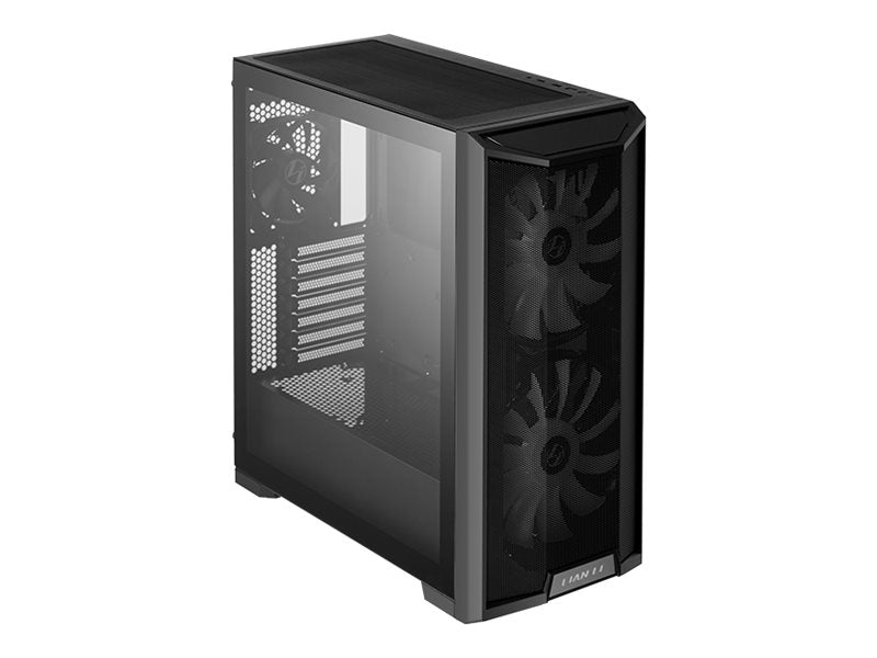 Lian Li LANCOOL 215 Midi-Tower - ARGB - Härdat glas - Svart
