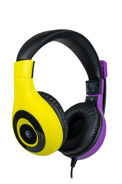 BigBen Interactive Stereo Gaming Headset V1 - Lila + Gul (Switch)