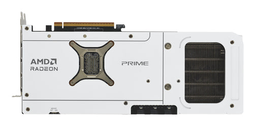 ASUS Radeon RX 9070 XT PRIME WHITE OC Edition – Hvid