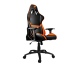 Cougar Armor Svart/Orange - Gamerstol - PU-läder - Upp Till 120 KG