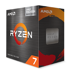 AMD Ryzen 7 5700G 4,6 GHz 20 MB, AM4, 65 W, Wraith Stealth-kylare