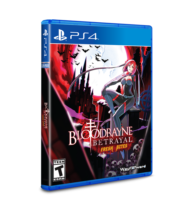 BloodRayne Betrayal: Fresh Bites (Limited Run) (Import) – PlayStation 4 – spilomslag