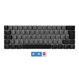 Sort Sharkoon SAC20 S4 ISO DE-keycap-sæt med 62 taster og ekstra mærketaster