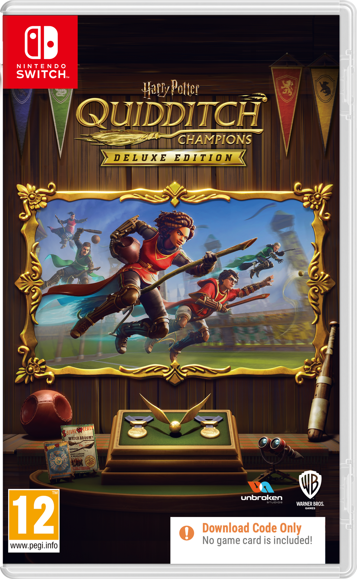 Harry Potter: Quidditch Champions (Deluxe Edition) (Code in Box) – emballage