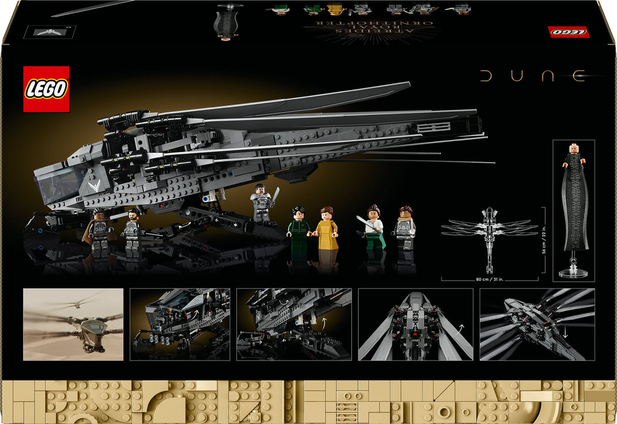 LEGO 10327 Ikoner Dune Atreides Royal Ornithopter, Byggleksakssats