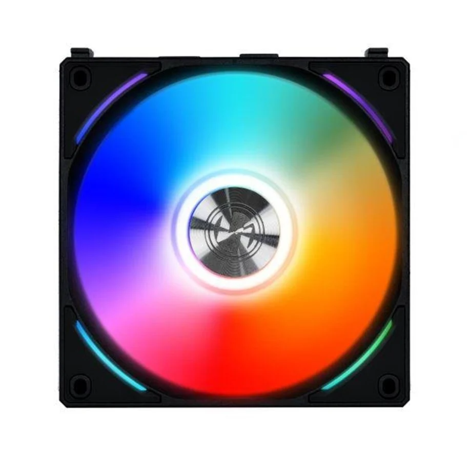 Lian Li UNI FAN AL120 RGB PWM fläkt - 120mm, Svart