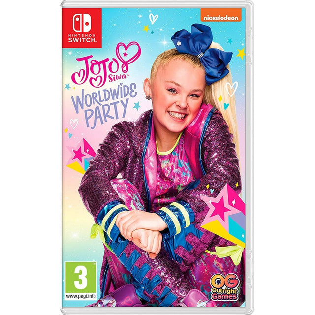 JoJo Siwa: Worldwide Party – Nintendo Switch-emballage