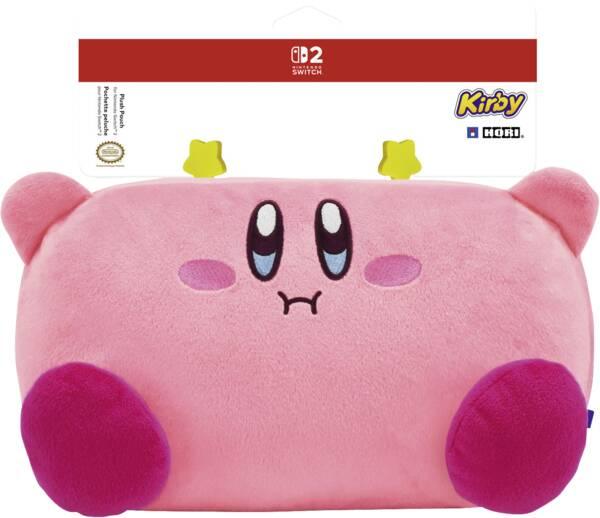 HORI - Plush Pouch for Nintendo Switch 2 (Kirby and Waddle Dee) - Pink HORI
