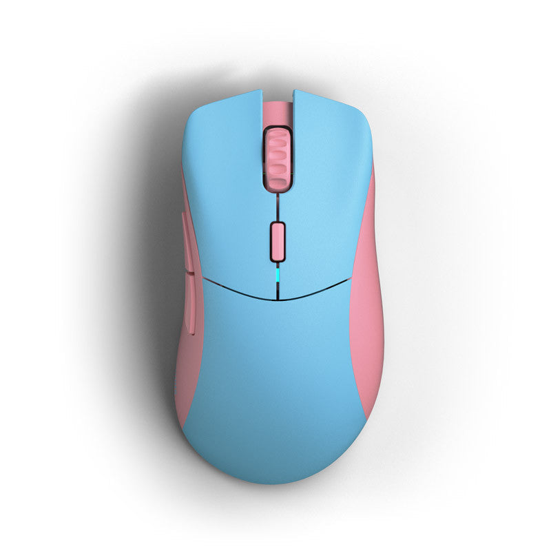 Glorious Model D PRO - Trådlös - Skyline (Rosa/Blå) - Forge - Limited Edition