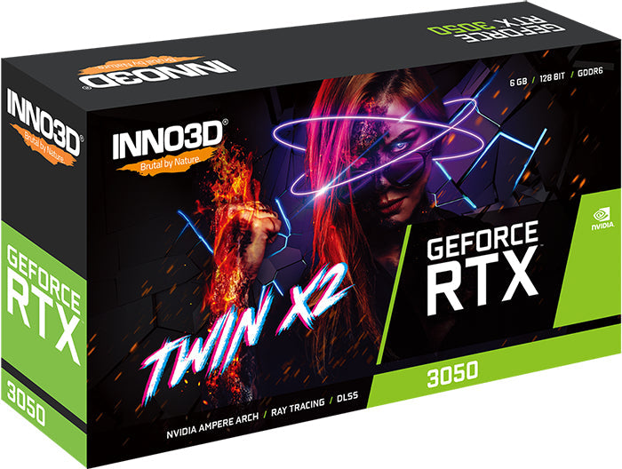 Inno3D GeForce RTX 3050 TWIN X2 6GB