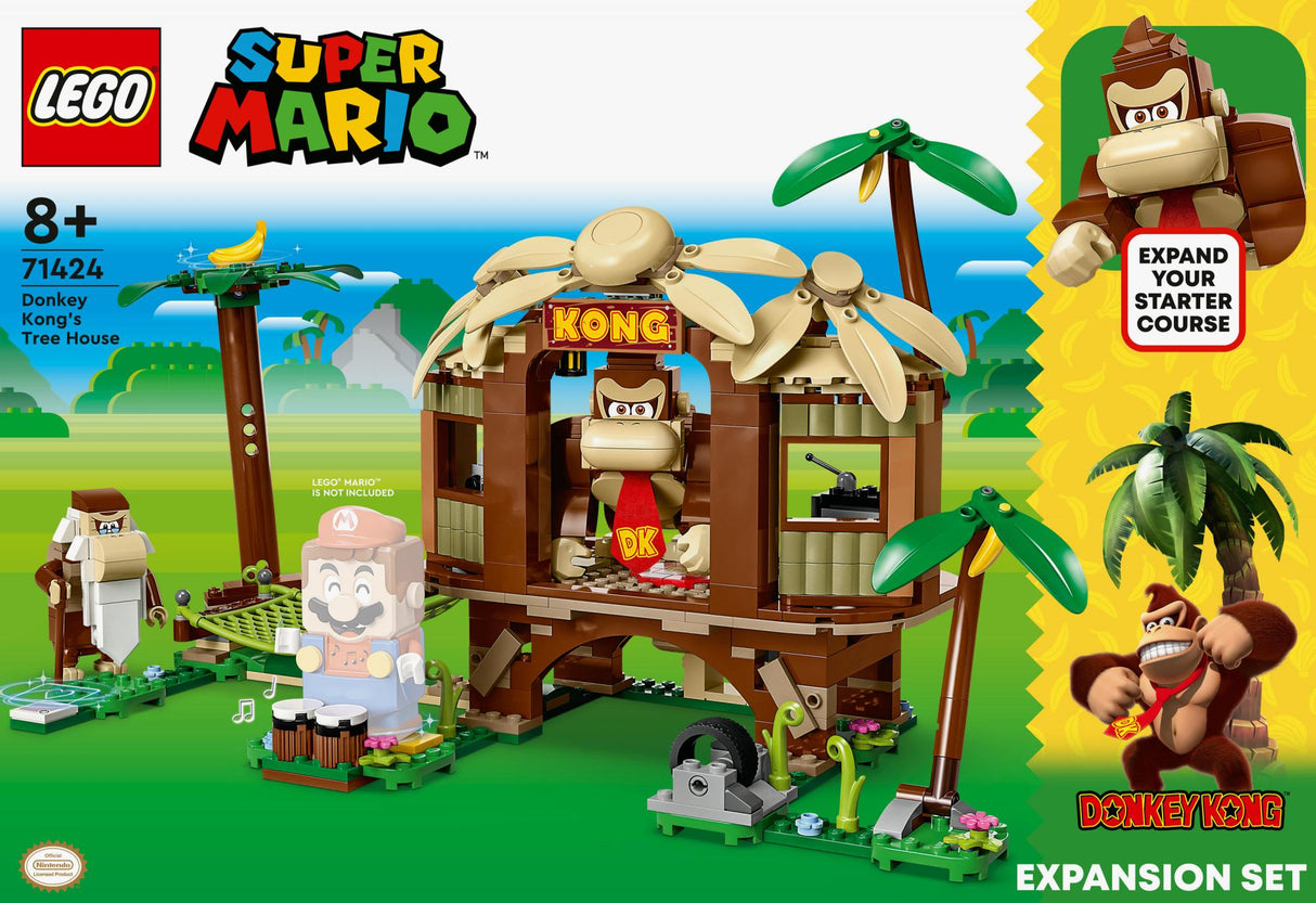LEGO Super Mario - Donkey Kong&#039;s Tree House Expansion Set (71424)