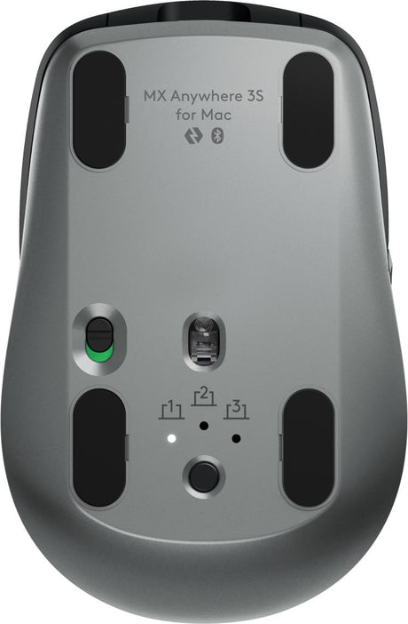 Logitech - MX Anywhere 3S For Mac Compact Wireless Performance Mouse