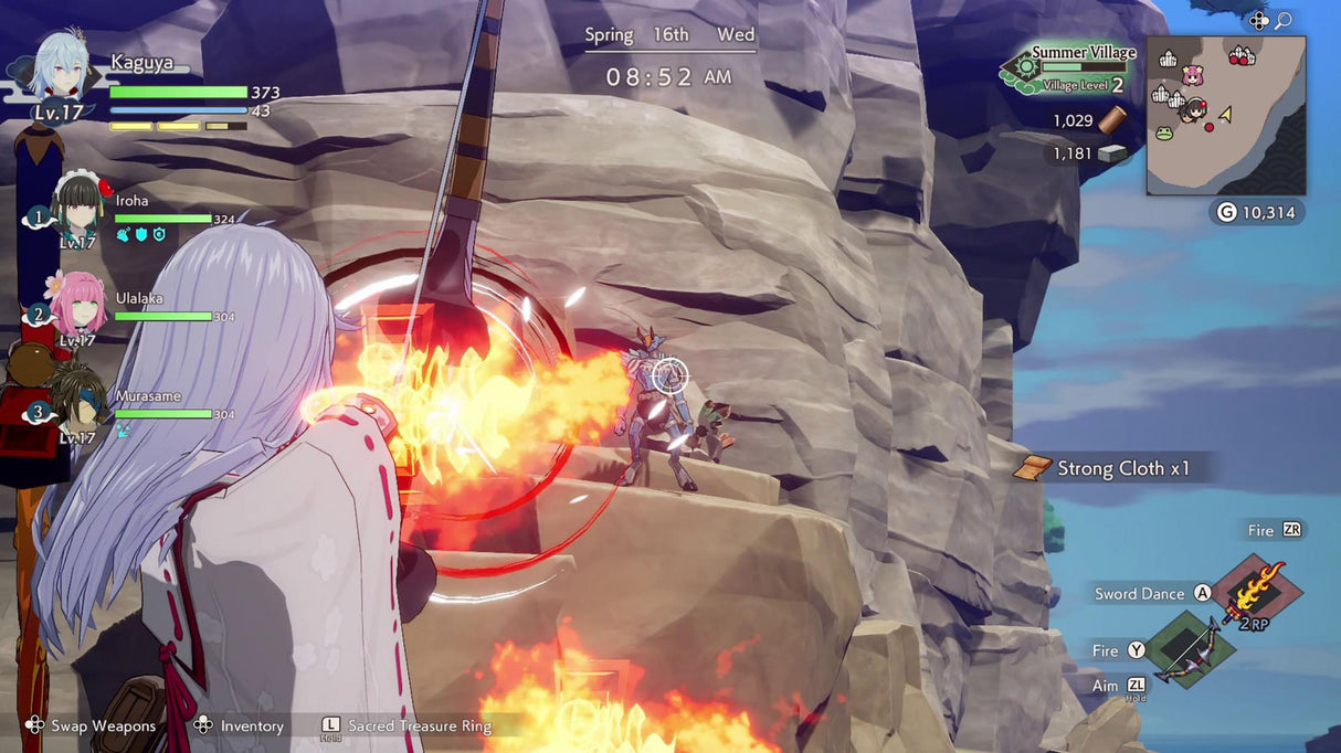 Rune Factory: Guardians of Azuma nintendo switch