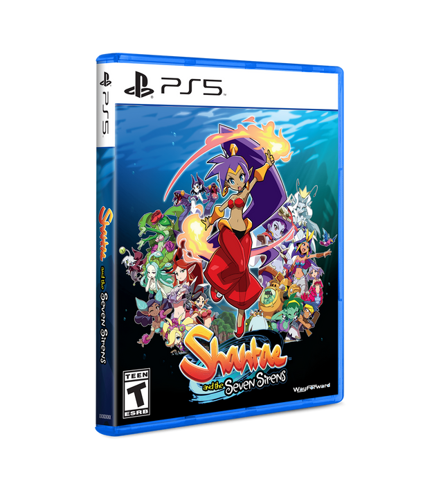 Shantae and the Seven Sirens (Limited Run) (Import) – PlayStation 5 – spilomslag